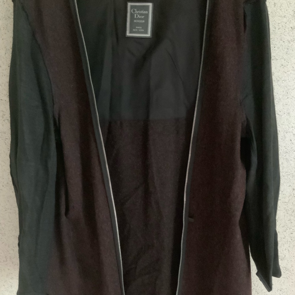 🥳❤️2X HP ⭐️Vintage Men’s Christian Dior 2 in 1 Trench /Winter - Picture 11 of 12